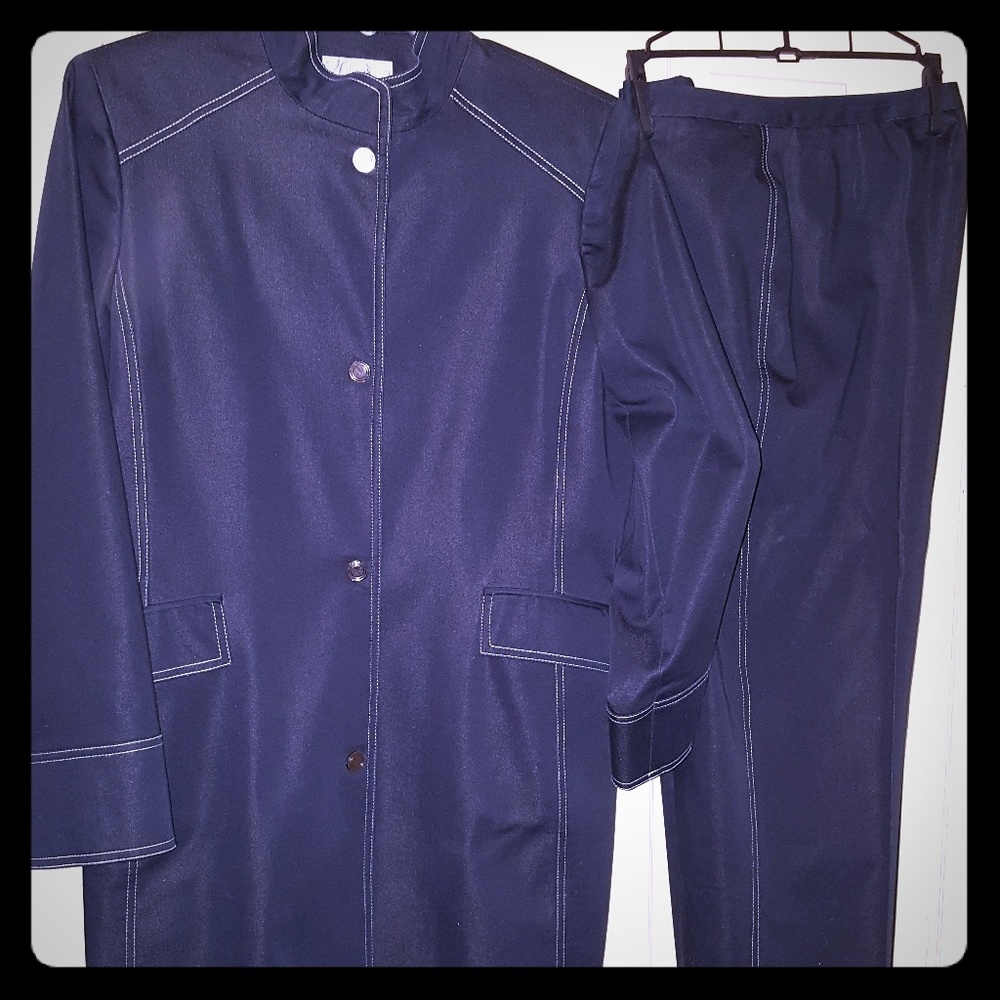 overcoat & pant set